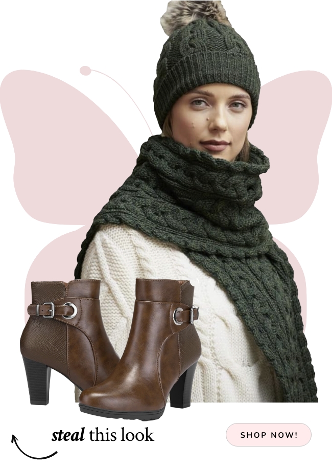 Taylor swift autumn SCARF AND BOOTS
