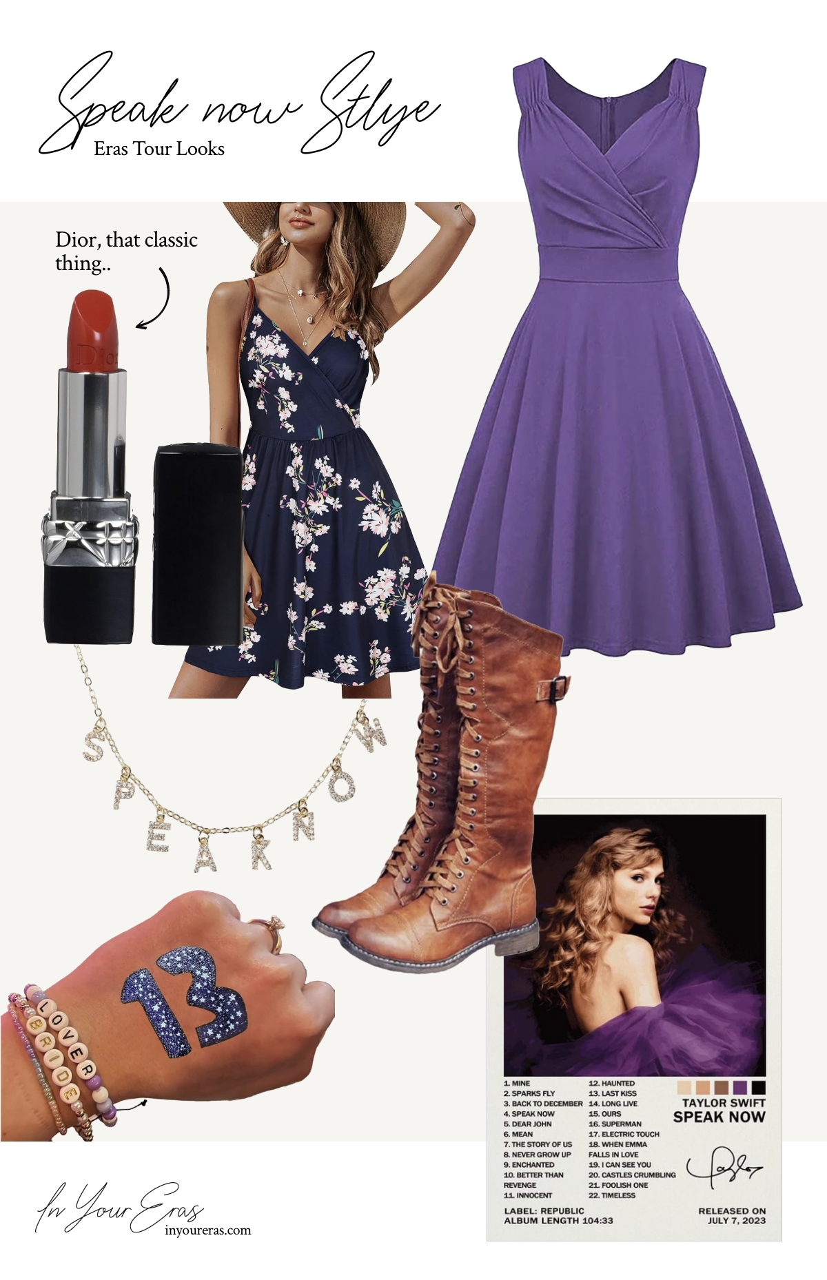 different Taylor swift eras outfits, Speak Now Style